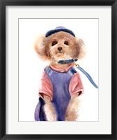 Dog Wearing Clothes II Fine Art Print