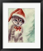 Cat in Hat Fine Art Print