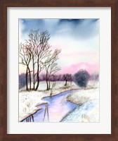 Winter Scene II Fine Art Print