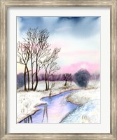 Winter Scene II Fine Art Print