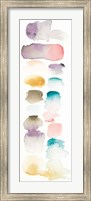 Watercolor Swatch Panel I - Lavender Fine Art Print