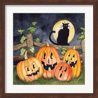 Haunting Halloween Night I No Border Fine Art Print