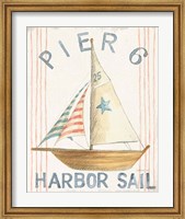 Floursack Nautical VII Fine Art Print