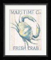 Floursack Nautical III Framed Print