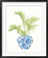 Palm Chinoiserie White II Fine Art Print