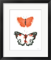 Watercolor Butterflies III Fine Art Print