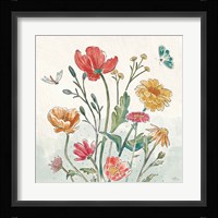 Boho Field II Framed Print