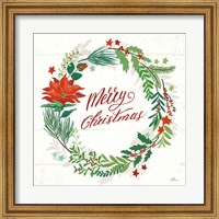 Holiday Joy I Merry Christmas Fine Art Print