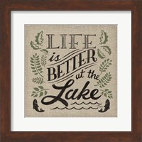 Lake Life I Color Fine Art Print
