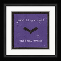 Spooky Cuties IV Purple Fine Art Print