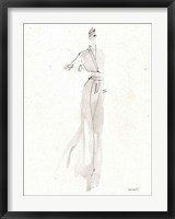 La Fashion IV Gray v2 Fine Art Print