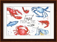 Seafood Shanty I Fine Art Print