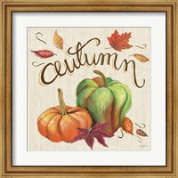 Autumn Harvest I Linen Fine Art Print
