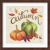 Autumn Harvest I Linen Fine Art Print