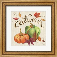 Autumn Harvest I Linen Fine Art Print