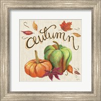 Autumn Harvest I Linen Fine Art Print