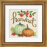 Autumn Harvest IV Linen Fine Art Print