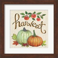 Autumn Harvest IV Linen Fine Art Print