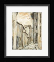 European Village II v2 Crop Framed Print