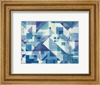 Try Angles I Blue Fine Art Print