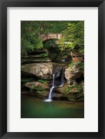 Upper Falls Old Mans Cave Fine Art Print