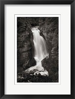 Miners Falls Michigan BW Fine Art Print