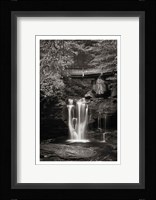 Elakala Falls West II BW Fine Art Print