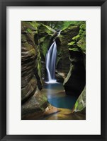 Corkscrew Falls Ohio Framed Print