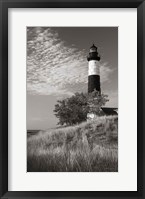Big Sable Point Lighthouse II BW Fine Art Print