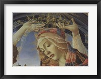 Madonna of the Magnificat (detail) Fine Art Print