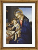 Madonna of the Book, 1480 Fine Art Print