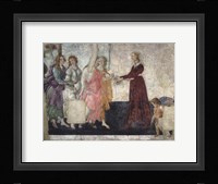Venus and the Graces Offering Gifts to a Young Girl Fine Art Print