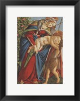 Madonna with Child Embracing the Young St John Fine Art Print