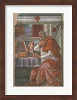 Saint Augustine in his Cell Fine Art Print