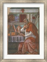 Saint Augustine in his Cell Fine Art Print