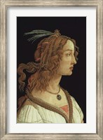 Portrait of a Young Woman, 1485 Fine Art Print