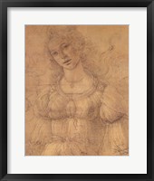 Drawing of a Woman Fine Art Print