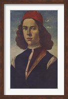 Portrait of a Young Florentine Nobleman Fine Art Print