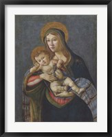 Madonna and Child with the Crown of Thorns and Three Nails Fine Art Print