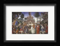 The Temptation of Christ, 1481-1482 Fine Art Print