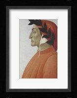 Portrait of Dante Alighieri Fine Art Print