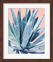 Agave with Coral Fine Art Print