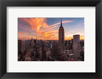 9-11 New York Sunset 2 Fine Art Print