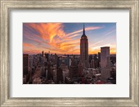9-11 New York Sunset 2 Fine Art Print