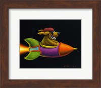 Rocket Dog Fine Art Print