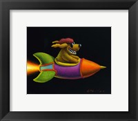 Rocket Dog Fine Art Print