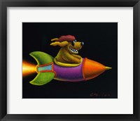 Rocket Dog Fine Art Print