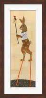 Rabbit on Stilts Fine Art Print