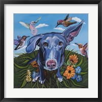 Babs n' Birds Fine Art Print