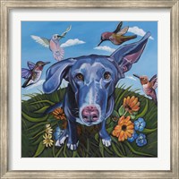 Babs n' Birds Fine Art Print